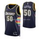 Maillot Denver Nuggets Aaron Gordon NO 50 Ville 2021-22 Bleu