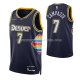 Maillot Denver Nuggets Facundo Campazzo NO 7 Ville 2021-22 Bleu