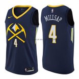 Maillot Denver Nuggets Paul Millsap Ciudad 2017-18 Bleu Maillot Denver Nuggets Paul Millsap Ciudad 2017-18 Bleu