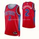 Maillot Detroit Pistons Cade Cunningham NO 2 Ville 2021-22 Rouge