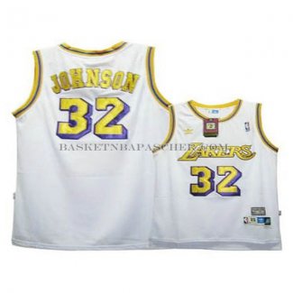 Maillot Enfant Los Angeles Lakers Johnson Blanc
