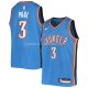 Maillot Enfant Oklahoma City Thunder Chris Paul NO 3 Icon Bleu