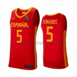 Maillot Espagne Rudy Fernandez 2019 FIBA Baketball World Cup Rouge