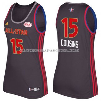 Maillot Femme All Star 2017 Cousins Sacramento Kings Carbon