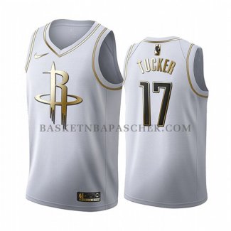 Maillot Golden Edition Houston Rockets P.j. Tucker 2019-20 Blanc
