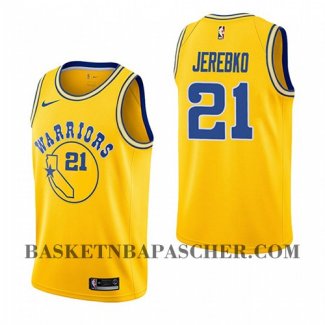 Maillot Golden State Warriors Jonas Jerebko Hardwood Classic 201