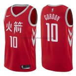 Maillot Houston Rockets Eric Gordon Ciudad 2017-18 Rouge Maillot Houston Rockets Eric Gordon Ciudad 2017-18 Rouge
