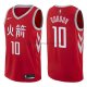 Maillot Houston Rockets Eric Gordon Ciudad 2017-18 Rouge