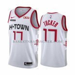 Maillot Houston Rockets P.j. Tucker Ville Edition Blanc Maillot Houston Rockets P.j. Tucker Ville Edition Blanc