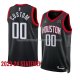 Maillot Houston Rockets Personnalise Statement 2023-24 Noir