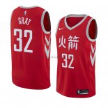 Maillot Houston Rockets Rob Gris Ville 2018 Rouge Maillot Houston Rockets Rob Gris Ville 2018 Rouge