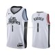 Maillot Los Angeles Clippers James Harden NO 1 Ville 2019-20 Blanc
