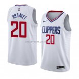 Maillot Los Angeles Clippers Landry Shamet Association 2018 Blan