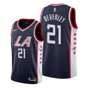 Maillot Los Angeles Clippers Patrick Beverley Ville 2019 Bleu