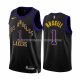 Maillot Los Angeles Lakers D'angelo Russell NO 1 Ville 2023-24 Noir