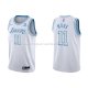 Maillot Los Angeles Lakers Malik Monk NO 11 Ville 2021-22 Blanc
