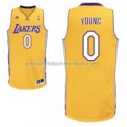Maillot Los Angeles Lakers Young Jaune
