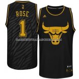 Maillot Metaux Precieux Made Chicago Bulls Rose