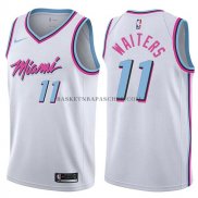 Maillot Miami Heat Dion Waiters Ciudad 2017-18 Blanc