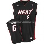 Maillot Miami Heat James Noir