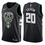 Maillot Milwaukee Bucks Rashad Vaughn Statehombret 2017-18 Noir