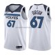 Maillot Minnesota Timberwolves Taj Gibson Association 2017-18 Bl