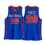 Maillot NCAA Dematha Fultz Bleu