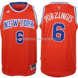 Maillot New York Knicks Porzingis Orange