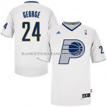 Maillot Noel Indiana Pacers George 2013 Blanc