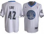 Maillot Noel Minnesota Timberwolves Love 2013 Blanc
