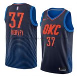 Maillot Oklahoma City Thunder Navy Kevin Hervey Statement 2018 B