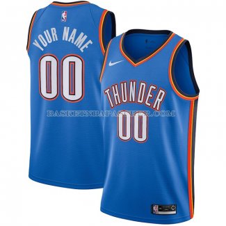 Maillot Oklahoma City Thunder Personnalise Icon Bleu