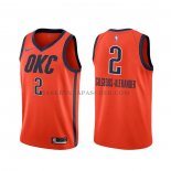 Maillot Oklahoma City Thunder Shai Gilgeous-alexander Earned Orange Maillot Oklahoma City Thunder Shai Gilgeous-alexander Earned Orange