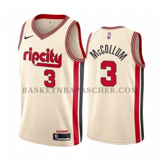 Maillot Portland Trail Blazers C.j. Mccollum Ciudad 2018-19 Noir