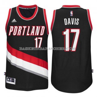 Maillot Portland Trail Blazers Davis Noir