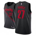 Maillot Portland Trail Blazers Jusuf Nurkic Ciudad 2018-19 Noir Maillot Portland Trail Blazers Jusuf Nurkic Ciudad 2018-19 Noir