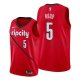 Maillot Portland Trail Blazers Rodney Hood Earned 2019 Rouge