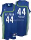 Maillot Retro Atlanta Hawks Pistol Bleu