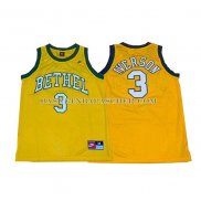 Maillot Retro Bethel Iverson Jaune