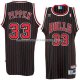 Maillot Retro Chicago Bulls Pippen Noir