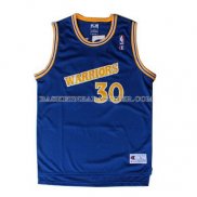 Maillot Retro Golden State Warriors Curry Bleu