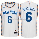 Maillot Retro New York Knicks Porzingis Blanc