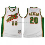 Maillot Retro Seattle Supersonics Kemp Blanc