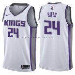 Maillot Sacramento Kings Buddy Hield Association 2017-18 Blanc