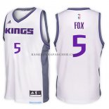 Maillot Sacramento Kings De'aaron Fox Home 2017-18 Blanc