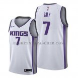 Maillot Sacramento Kings Kyle Guy Association 2019-20 Blanc