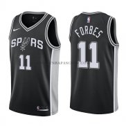 Maillot San Antonio Spurs Bryn Forbes Swingman Icon 2017-18 Noir