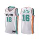 Maillot San Antonio Spurs Devontae Cacok NO 16 Ville 2021-22 Blanc