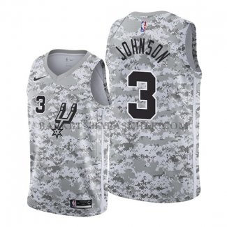 Maillot San Antonio Spurs Keldon Johnson Earned 2019-20 Camuflaje