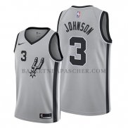 Maillot San Antonio Spurs Keldon Johnson Statement 2019-20 Gris